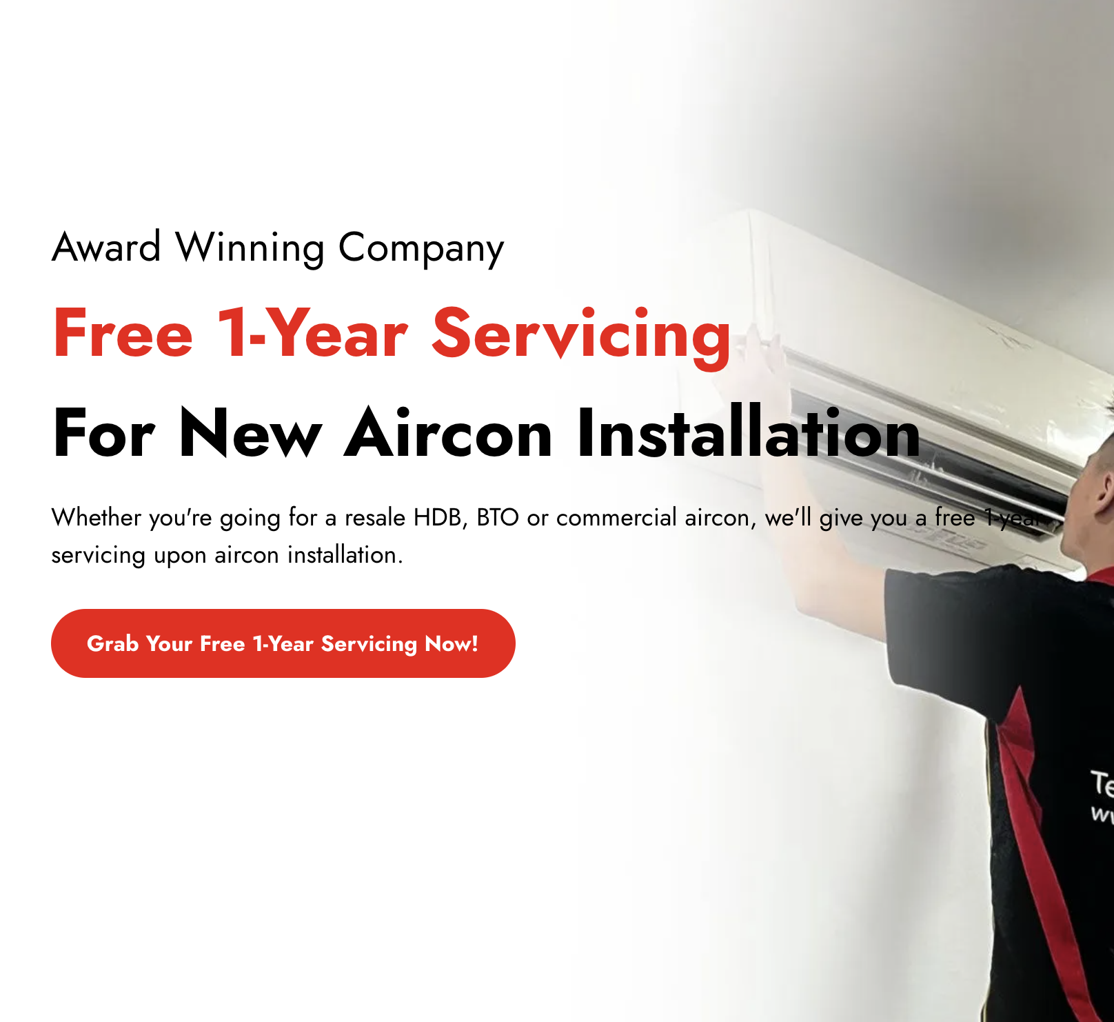 Aircon Promotion Singapore 2024 BJVTIE