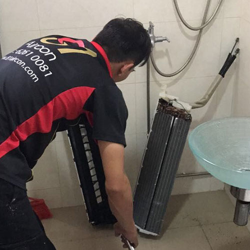 cleaning aircon service